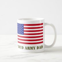 "PROUD ARMY DAD" Mug