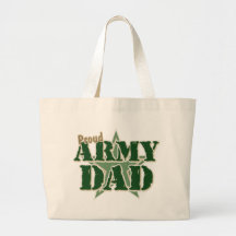 Proud Army Dad Tote Bag