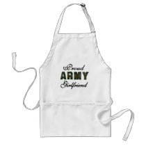 Proud Army Girlfriend Apron