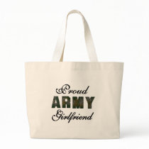 Proud Army Girlfriend Bags