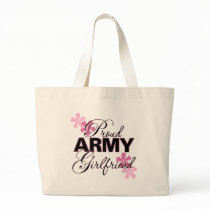 Proud Army Girlfriend Tote Bags