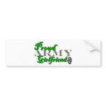 Proud Army Girlfriend bumper stickers