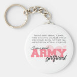 Proud Army Girlfriend Key Chains