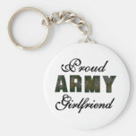Proud Army Girlfriend Keychain