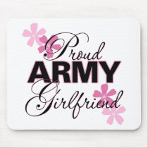 Proud Army Girlfriend Mouse Pads