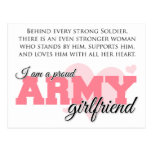 Proud Army Girlfriend Postcards