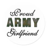 Proud Army Girlfriend stickers
