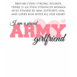 Proud Army Girlfriend t-shirts