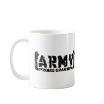 Proud Army Grandpa - Tattered Mug