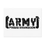 Proud Army Grandson - Tattered Postcards