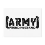 Proud Army Husband - Tattered Postcards