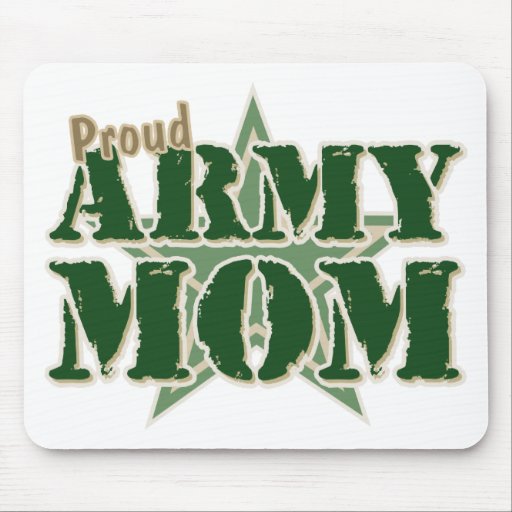 Proud Army Mum Mouse Pads