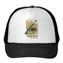 Proud Army Sister Trucker Hats