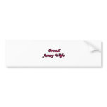 Proud Army Wife Bumper Sticker
