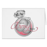 Proud Army Wife Greeting Cards