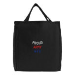 Proud Army Wife embroidered bags