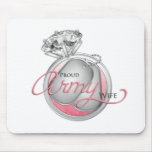 Proud Army Wife Mouse Mats