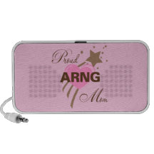 Proud ARNG Mum Heart iPod Speaker
