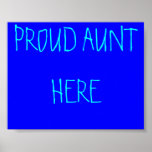 Proud Aunt posters
