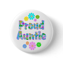Proud Auntie Button