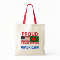Proud Bangladeshi American Tote Bags