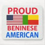 Proud Beninese American mousepads