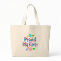 Proud Big Sister Canvas Bag
