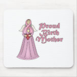 Proud Birth Mother Angel Design Mouse Pad