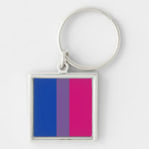 Proud Bisexual Key Chain