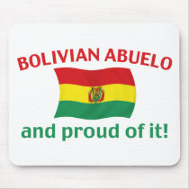 Proud Bolivian Abuelo Mousepads