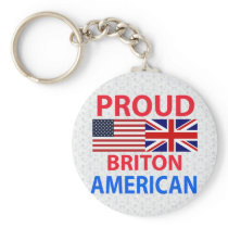 Proud Briton American Key Chains