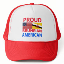 Proud Bruneian American Mesh Hats