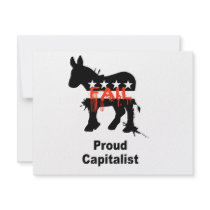 Proud Capitalist Personalized Announcements