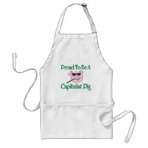 Proud Capitalist Pig Aprons