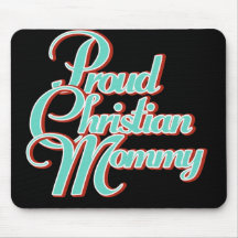 Proud Christian Mummy Mousemat