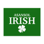 Proud Custom Asansol Irish City T-Shirt postcards