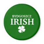 Proud Custom Bydgoszcz Irish City T-Shirt magnets