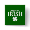 Proud Custom Cotonou Irish City T-Shirt buttons