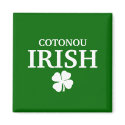 Proud Custom Cotonou Irish City T-Shirt magnets