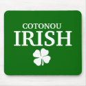 Proud Custom Cotonou Irish City T-Shirt mousepads
