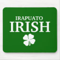 Proud Custom Irapuato Irish City T-Shirt mousepads