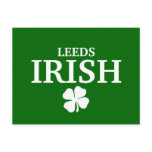 Proud Custom Leeds Irish City T-Shirt postcards