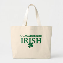 Proud Custom Ouagadougou Irish City T-Shirt Bag