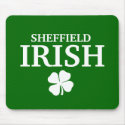 Proud Custom Sheffield Irish City T-Shirt mousepads