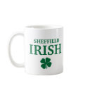 Proud Custom Sheffield Irish City T-Shirt mugs