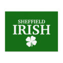 Proud Custom Sheffield Irish City T-Shirt postcards