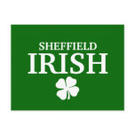 Proud Custom Sheffield Irish City T-Shirt postcards
