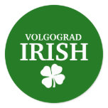 Proud Custom Volgograd Irish City T-Shirt stickers