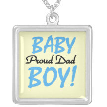 Proud Dad Baby Boy Gifts Pendant