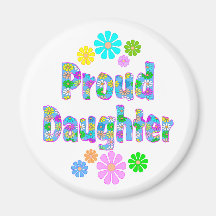 Proud Daughter Magnet